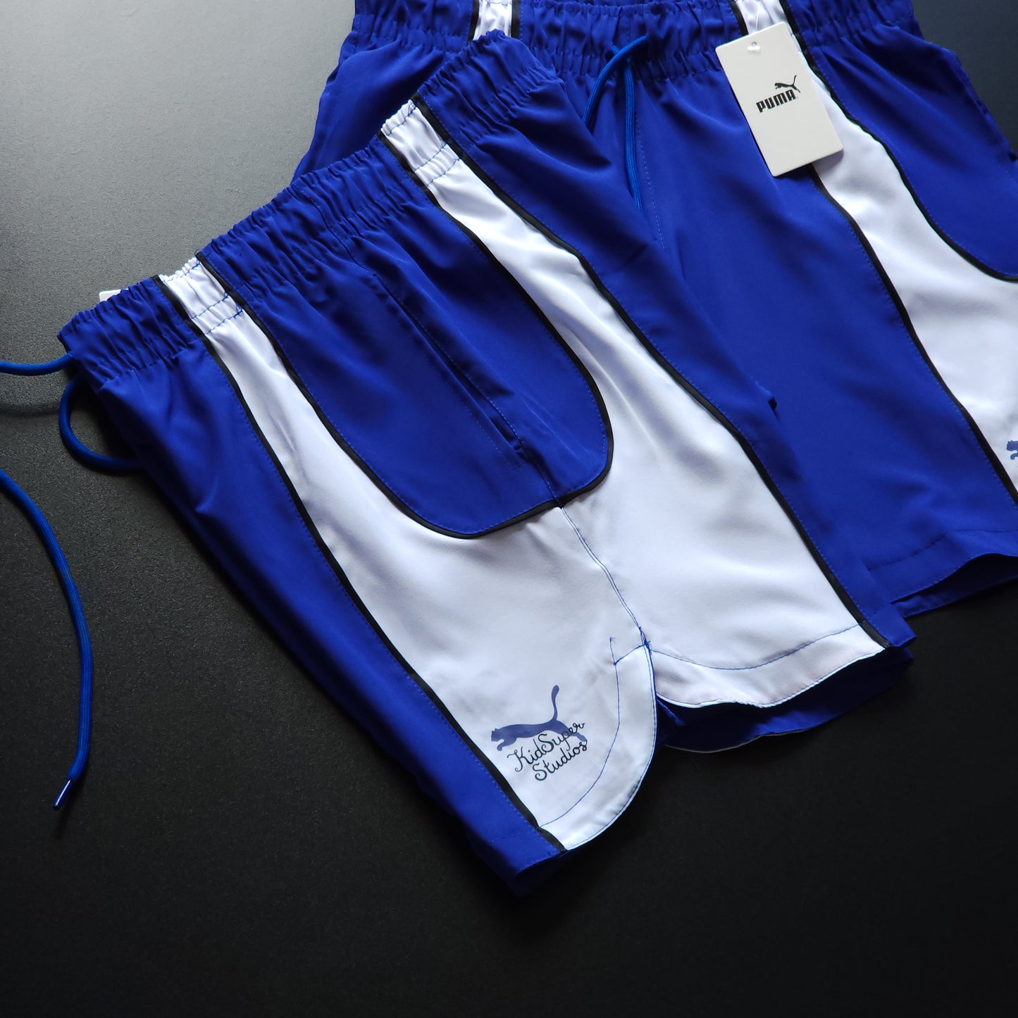 Short Elastano - Azul Royal