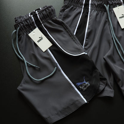 Short Elastano - Cinza Chumbo