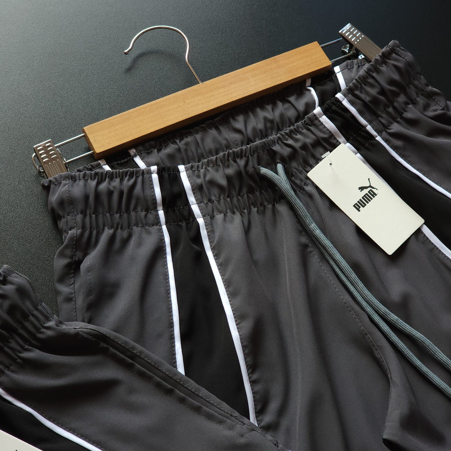 Short Elastano - Cinza Chumbo