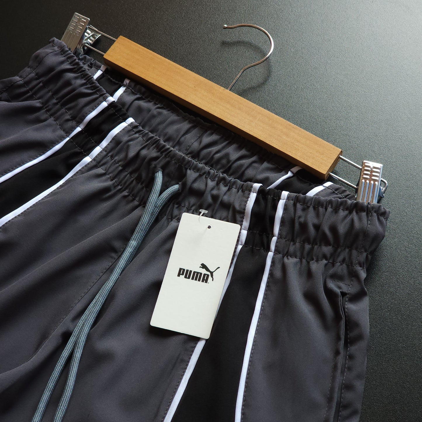 Short Elastano - Cinza Chumbo