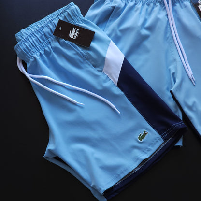 Short Elastano - Azul