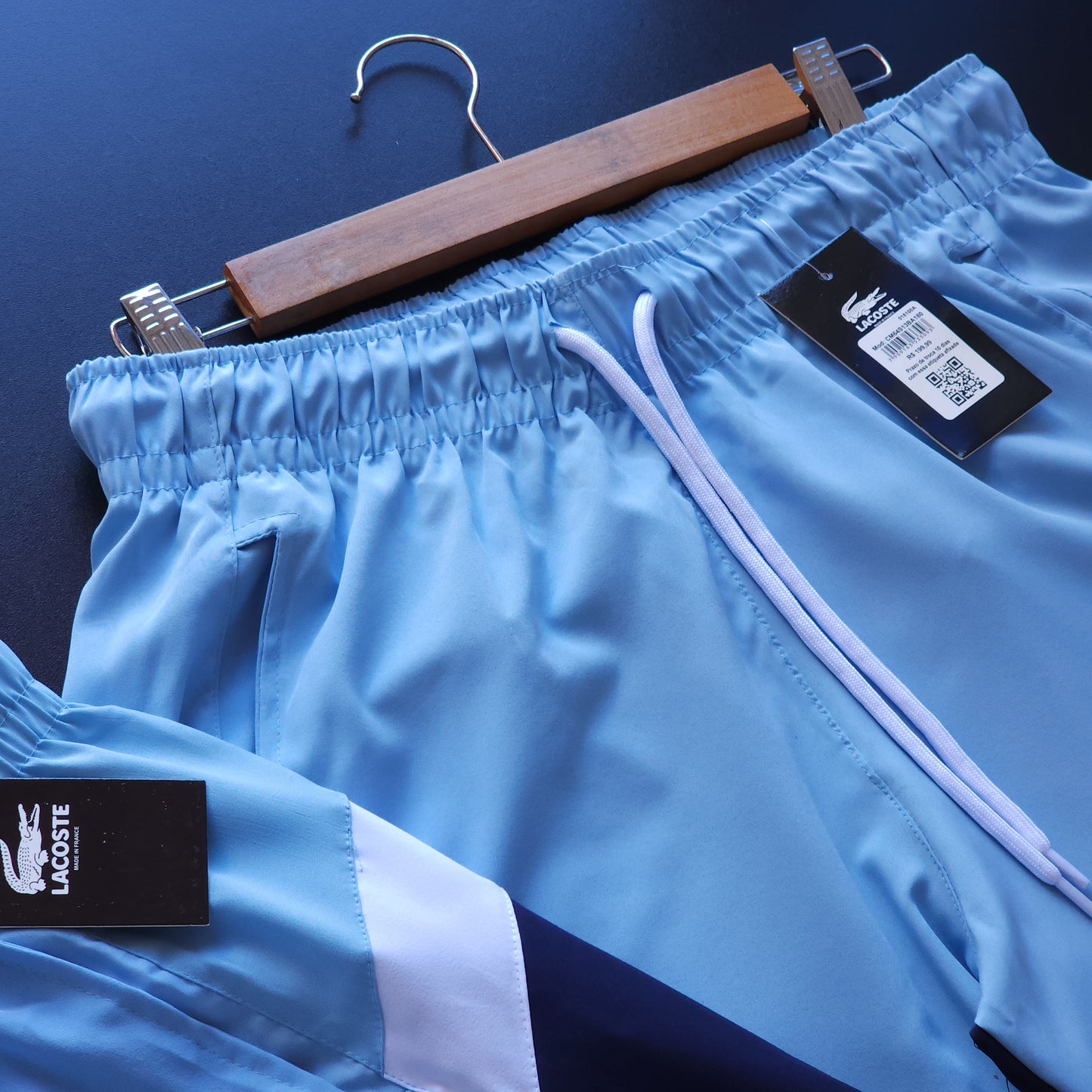 Short Elastano - Azul