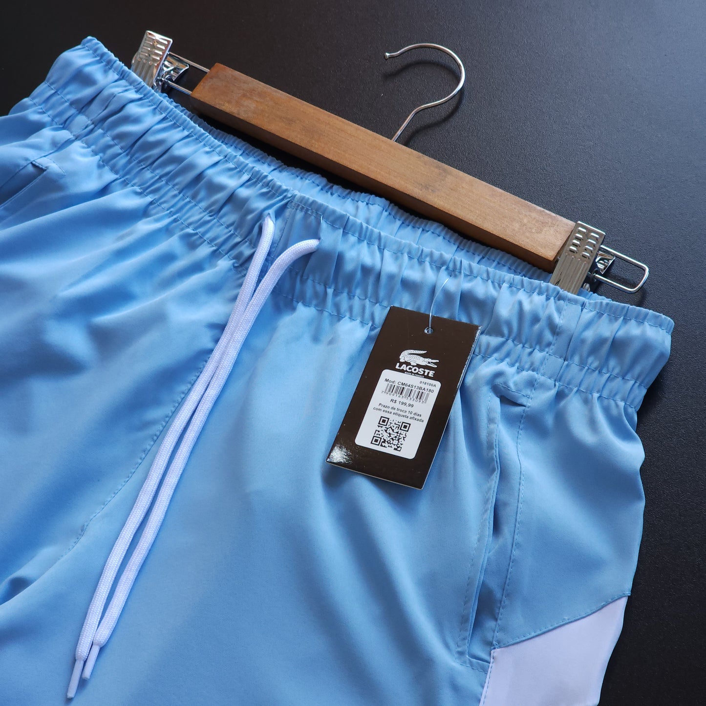 Short Elastano - Azul