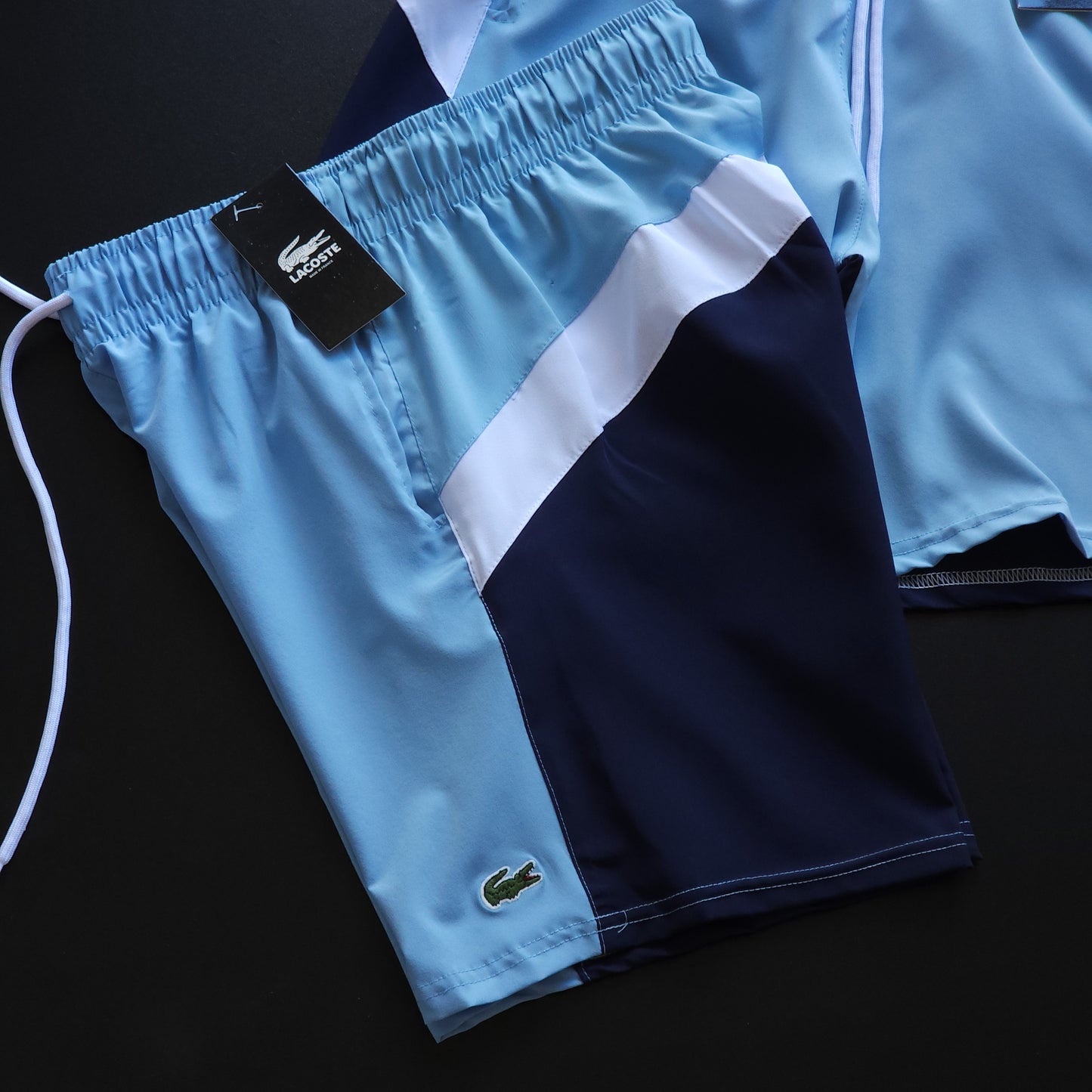 Short Elastano - Azul