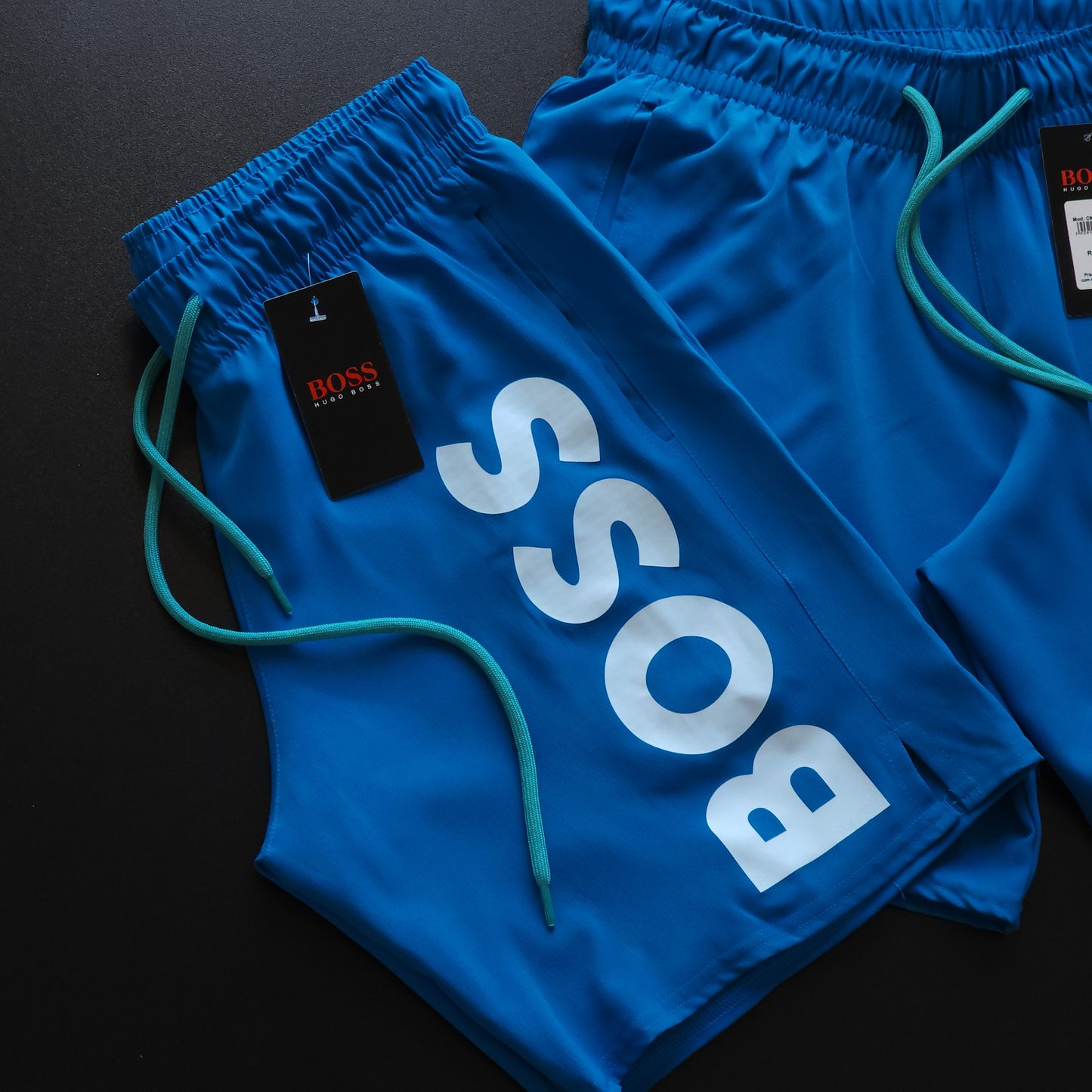 Short Elastano - Azul