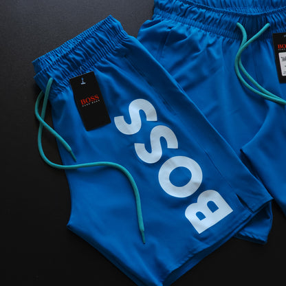 Short Elastano - Azul