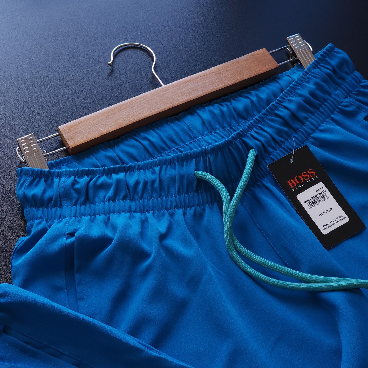 Short Elastano - Azul