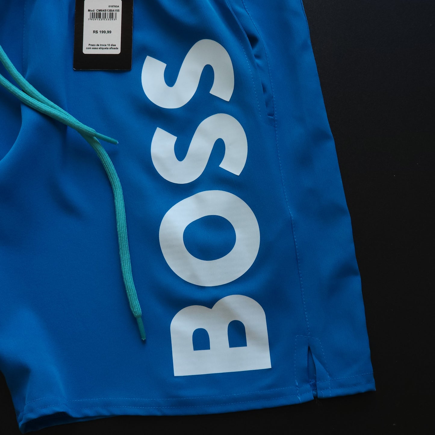 Short Elastano - Azul