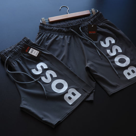 Short Elastano - Cinza Chumbo