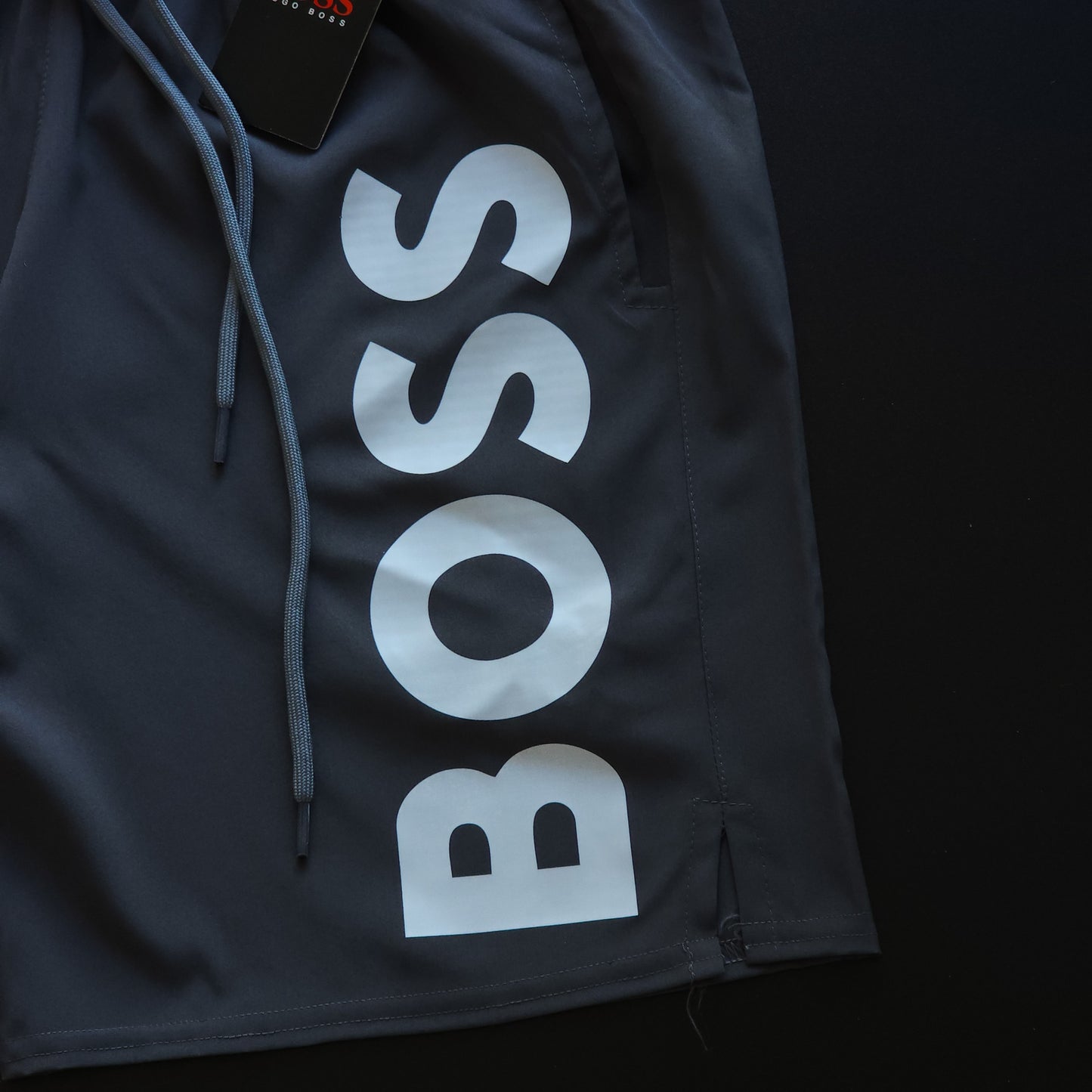 Short Elastano - Cinza Chumbo