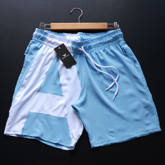 Short Elastano - Azul Bebê