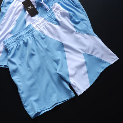 Short Elastano - Azul Bebê