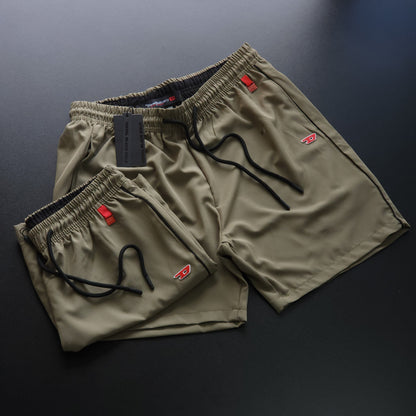 SHORT MAURICINHO LINHA LUXO - VERDE OLIVA