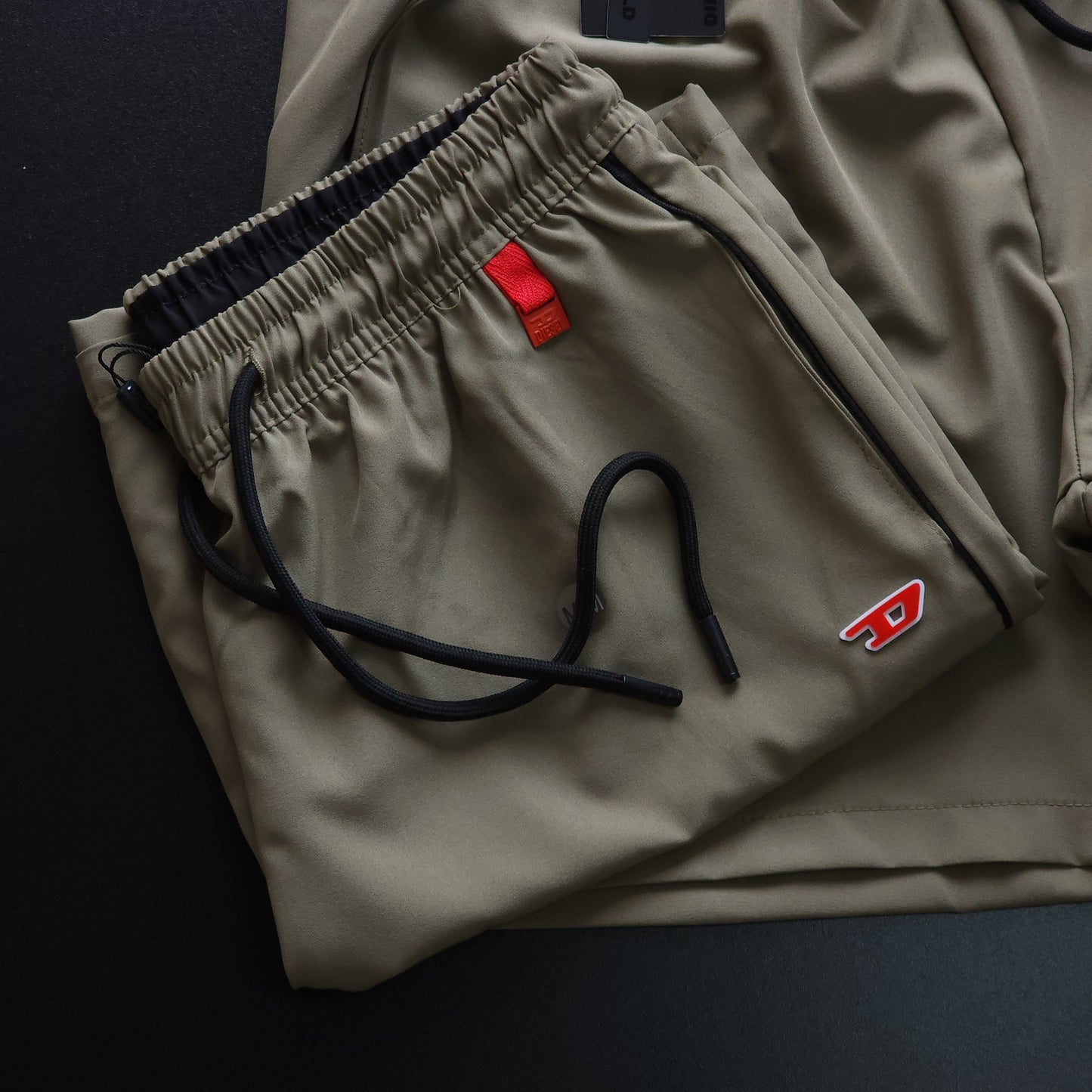 SHORT MAURICINHO LINHA LUXO - VERDE OLIVA