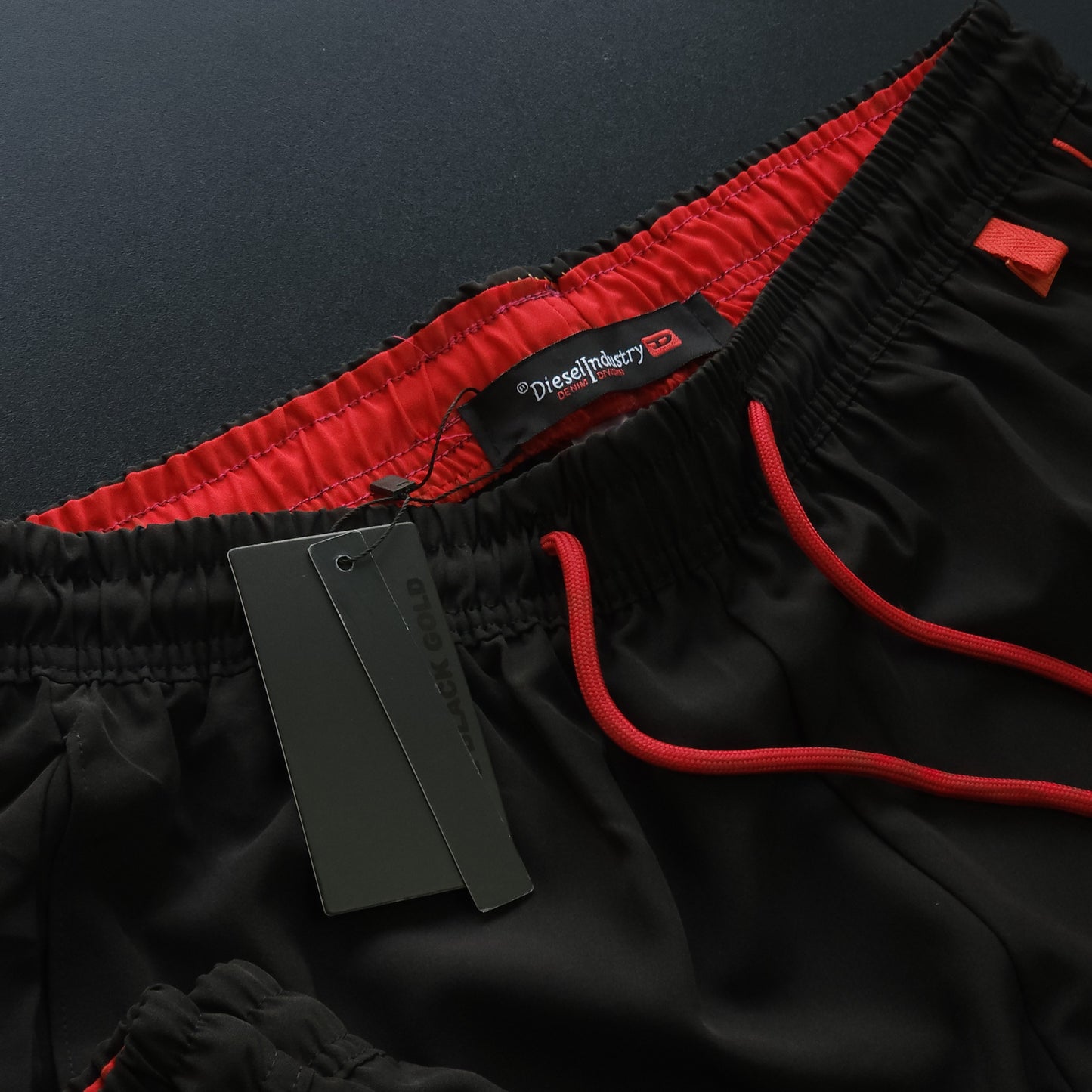 SHORT MAURICINHO LINHA LUXO - PRETO