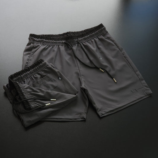 SHORT MAURICINHO LINHA LUXO - CINZA CHUMBO