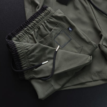 SHORT MAURICINHO LINHA LUXO - VERDE MILITAR