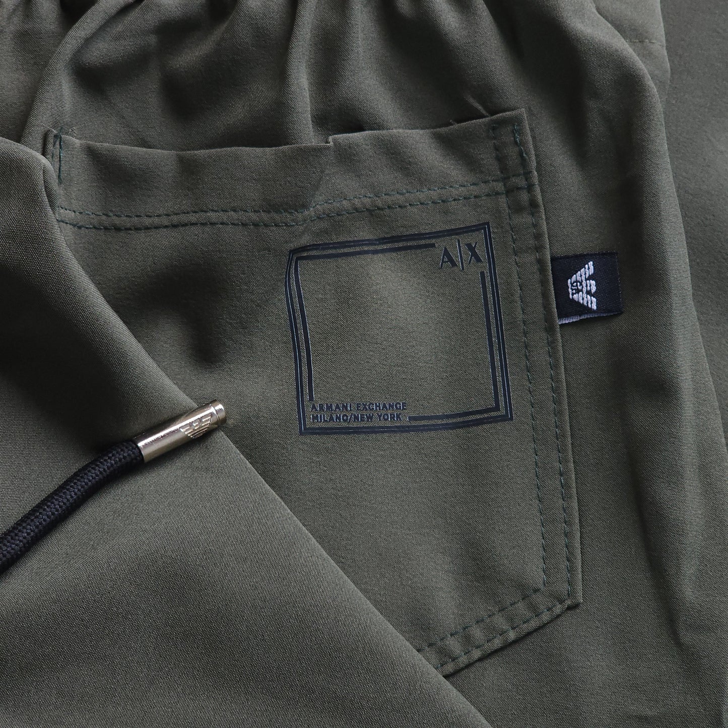 SHORT MAURICINHO LINHA LUXO - VERDE MILITAR