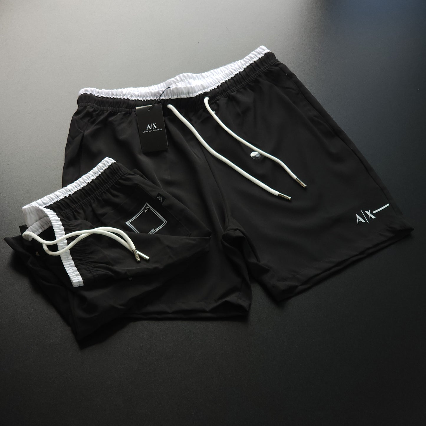 SHORT MAURICINHO LINHA LUXO - PRETO
