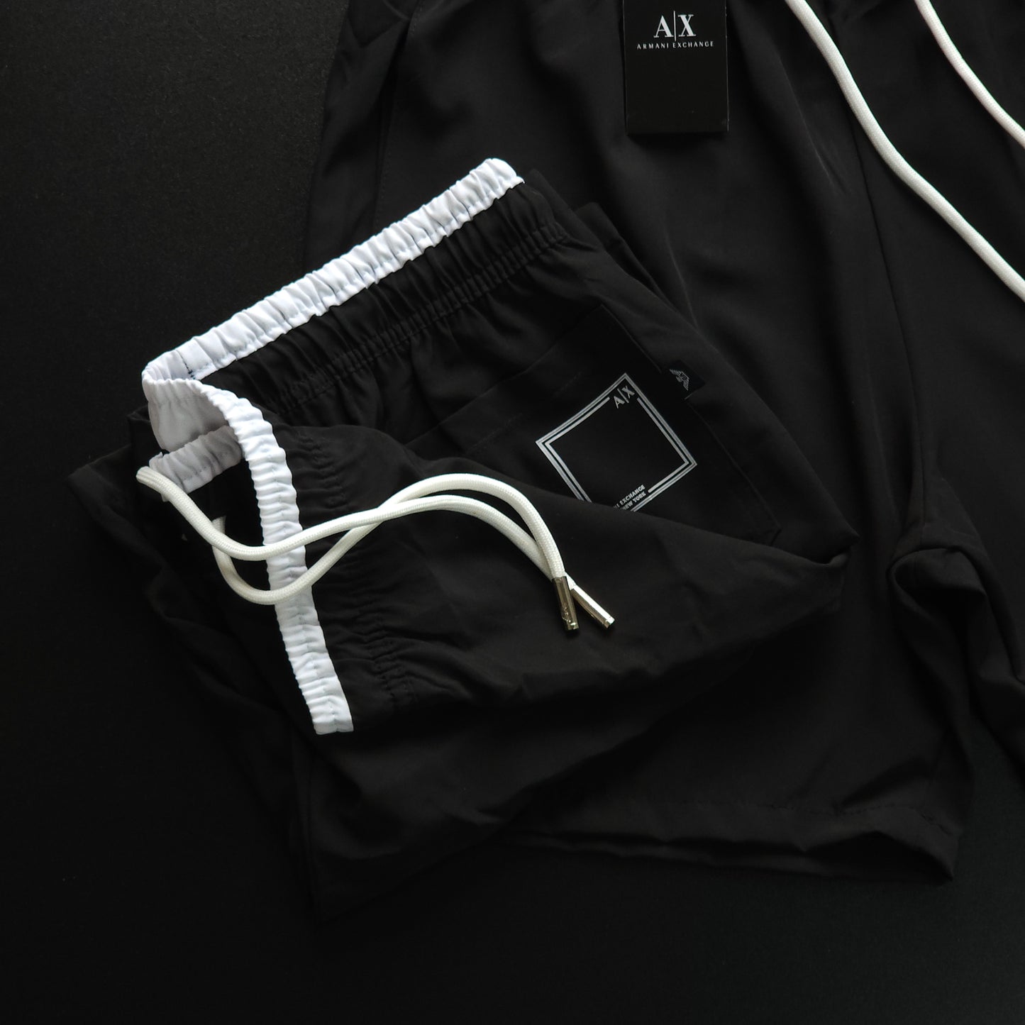 SHORT MAURICINHO LINHA LUXO - PRETO