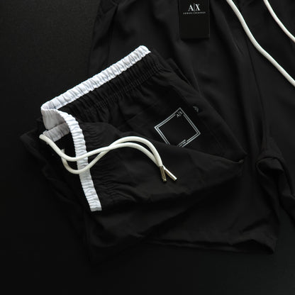 SHORT MAURICINHO LINHA LUXO - PRETO