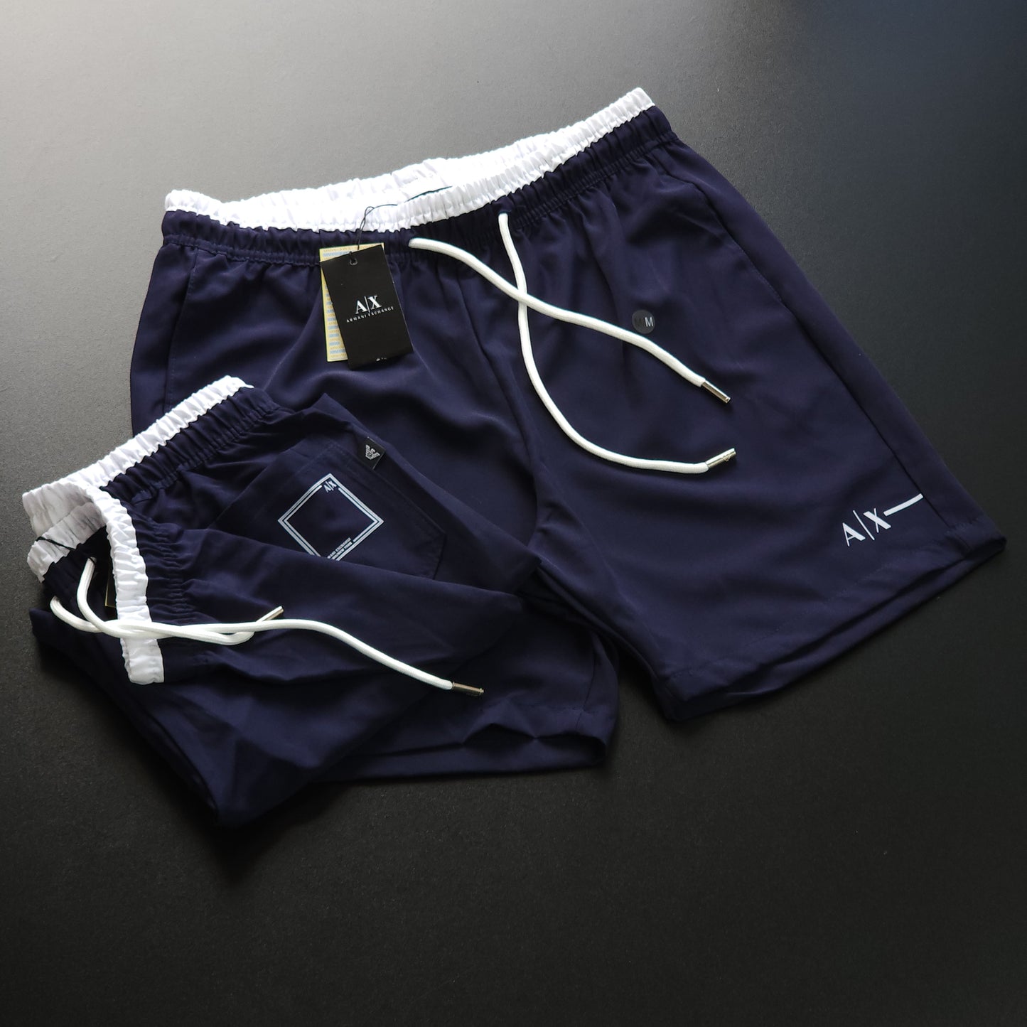 SHORT MAURICINHO LINHA LUXO - MARINHO