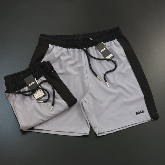 SHORT MAURICINHO LINHA LUXO - CINZA