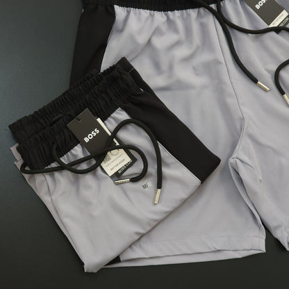 SHORT MAURICINHO LINHA LUXO - CINZA