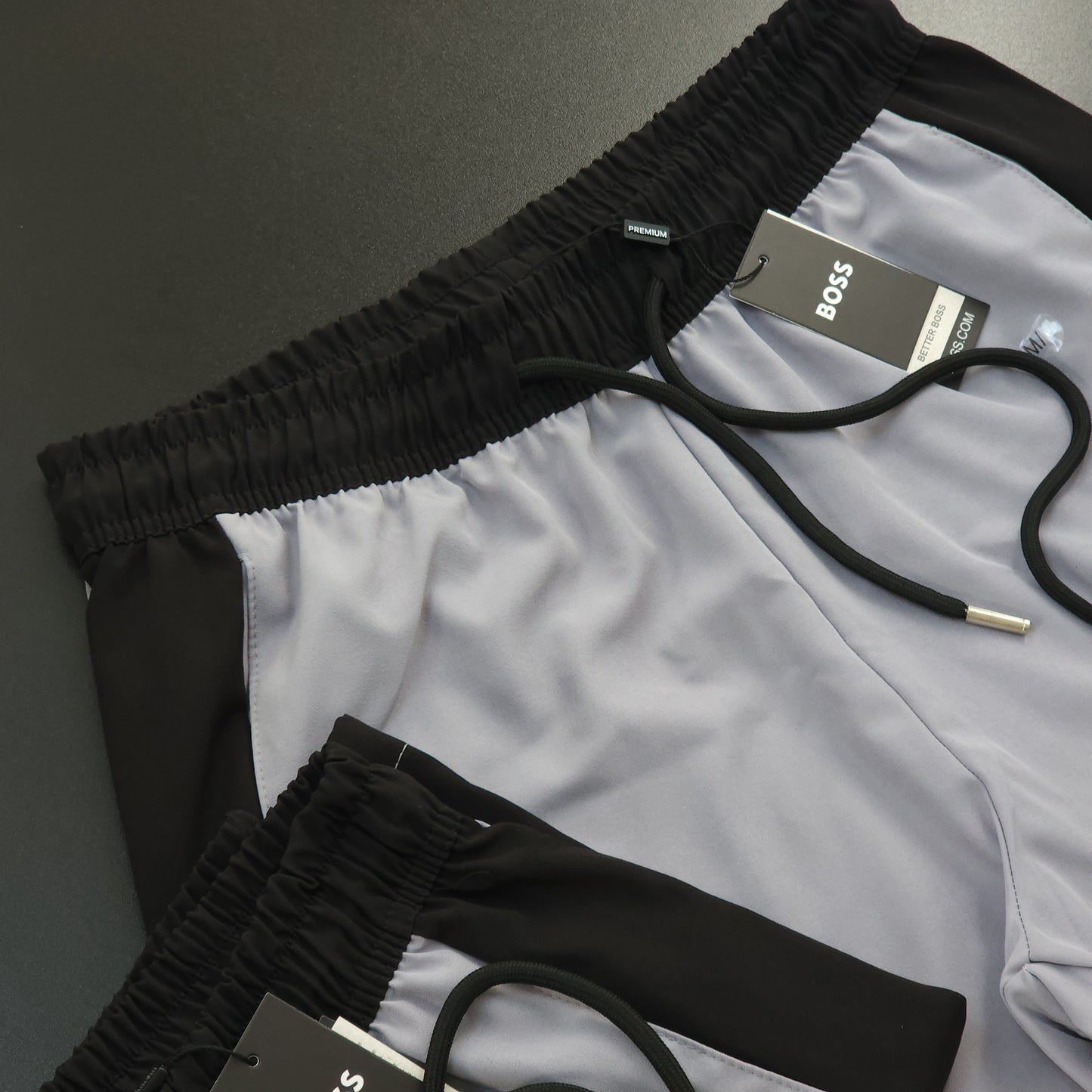SHORT MAURICINHO LINHA LUXO - CINZA