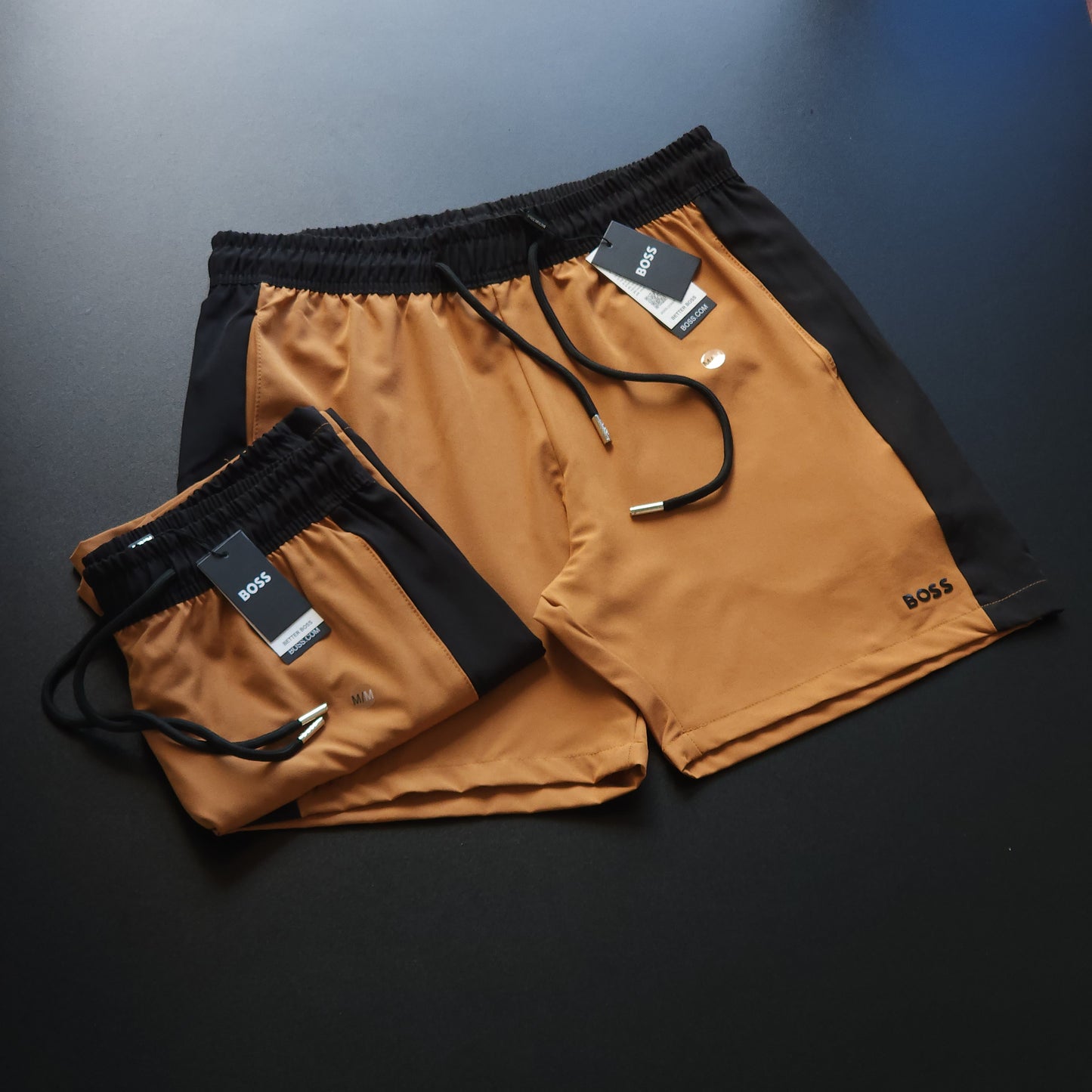 SHORT MAURICINHO LINHA LUXO - BEGE AREIA