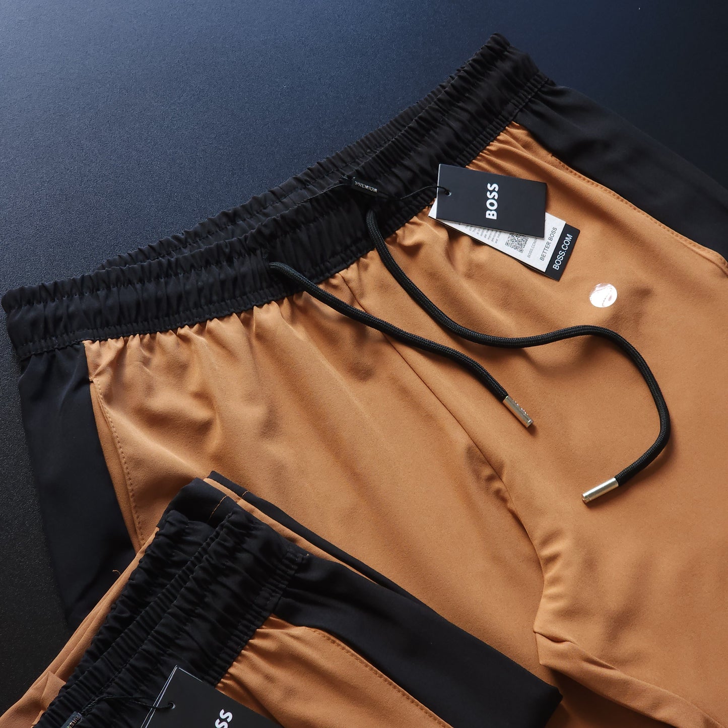 SHORT MAURICINHO LINHA LUXO - BEGE AREIA