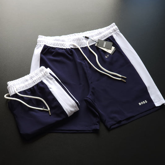 SHORT MAURICINHO LINHA LUXO - MARINHO