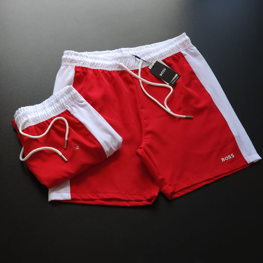 SHORT MAURICINHO LINHA LUXO - VERMELHO