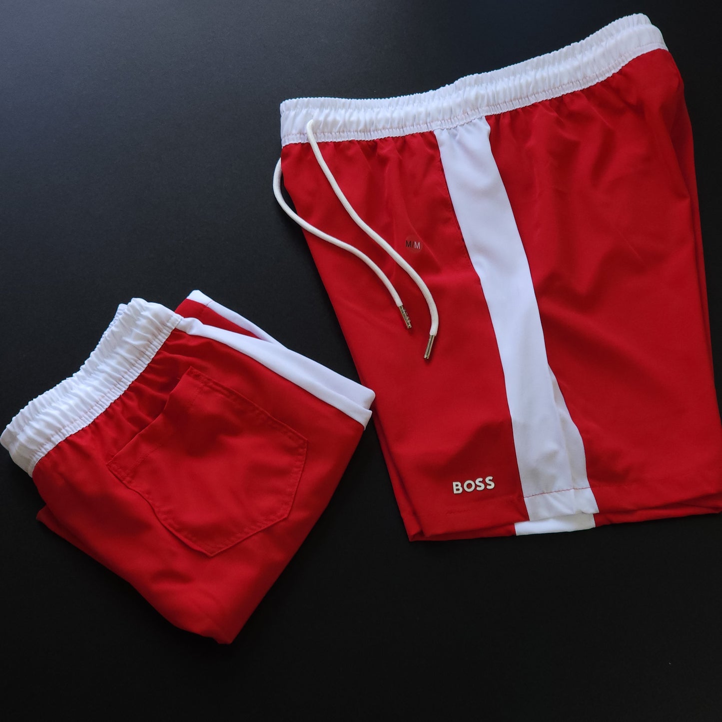 SHORT MAURICINHO LINHA LUXO - VERMELHO