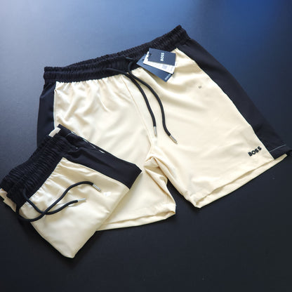 SHORT MAURICINHO LINHA LUXO - BEGE
