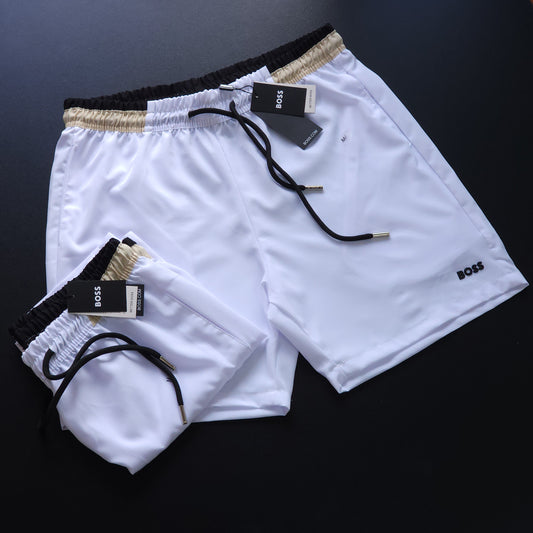 SHORT MAURICINHO LINHA LUXO - BRANCO