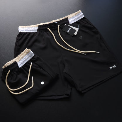 SHORT MAURICINHO LINHA LUXO - PRETO