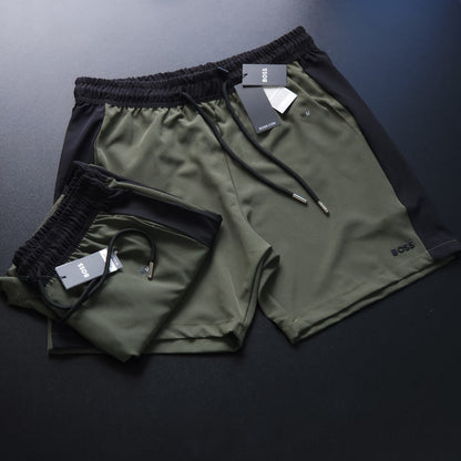 SHORT MAURICINHO LINHA LUXO - VERDE MILITAR