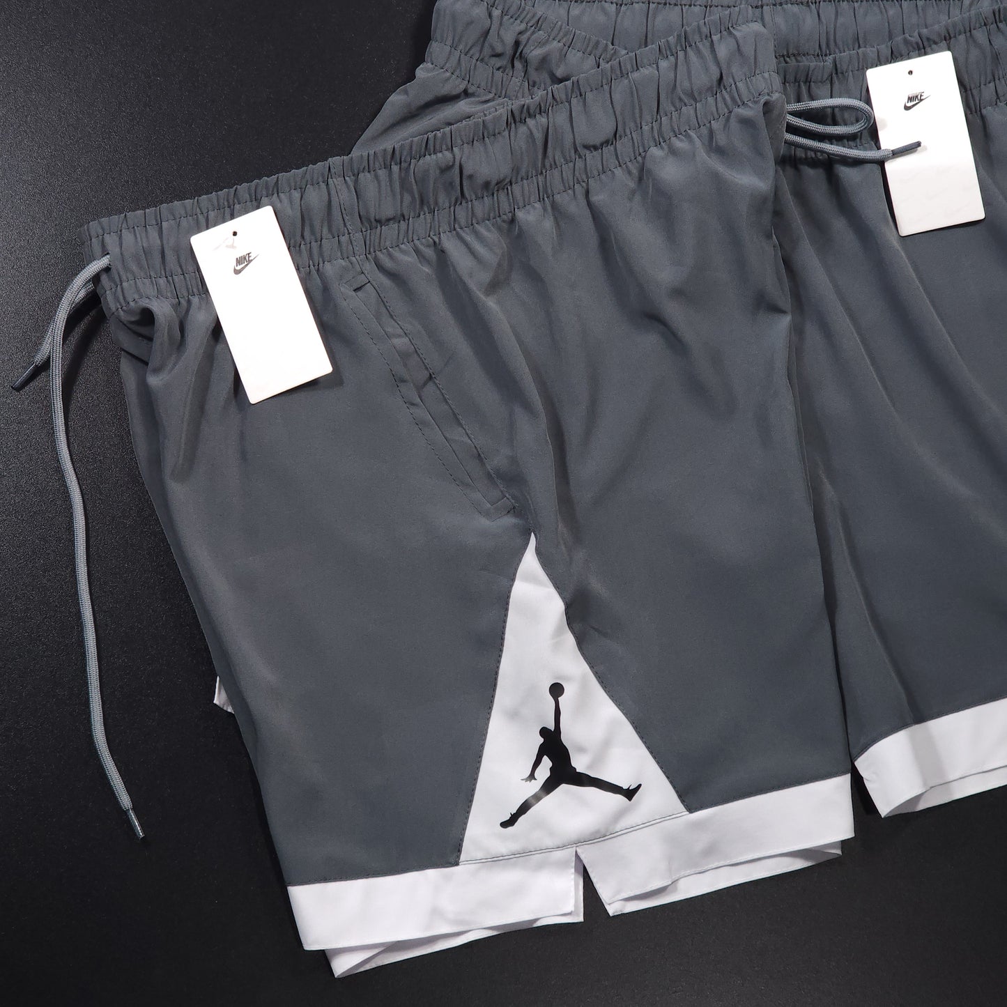 Short Elastano - Cinza Chumbo