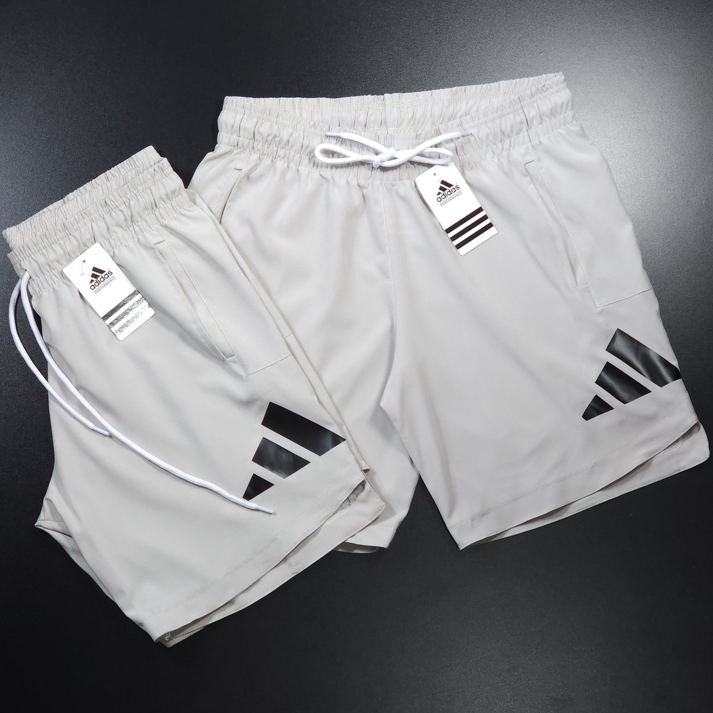 Short Elastano - Cinza