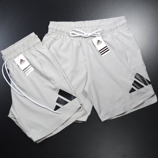 Short Elastano - Cinza