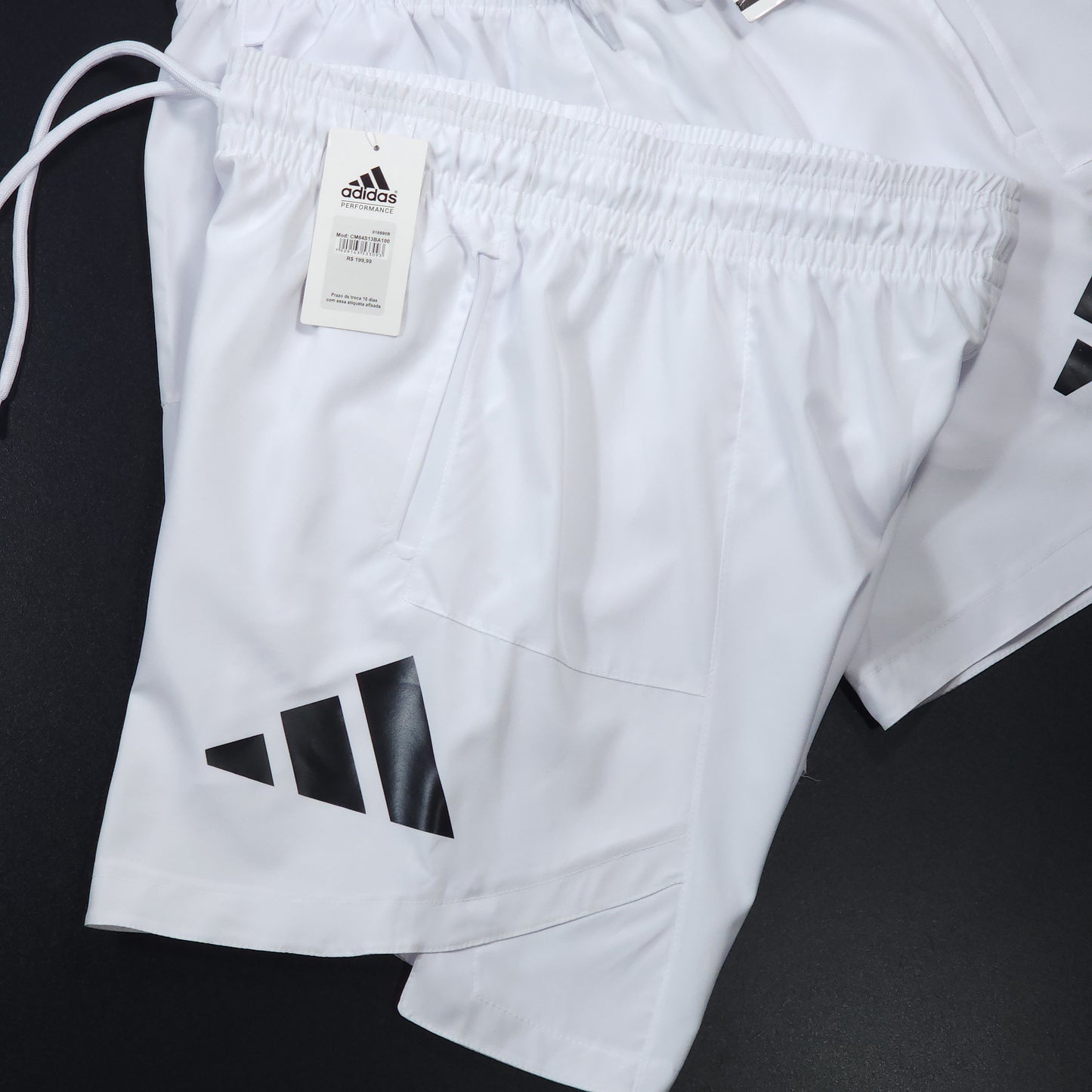 Short Elastano - Branco