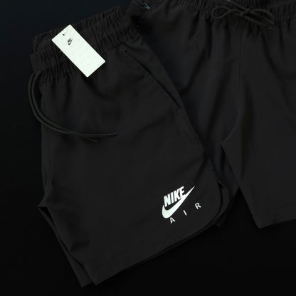 Short Elastano Zíper Lateral- Preto