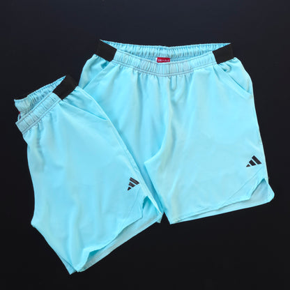 Short Elastano - Azul Bebê