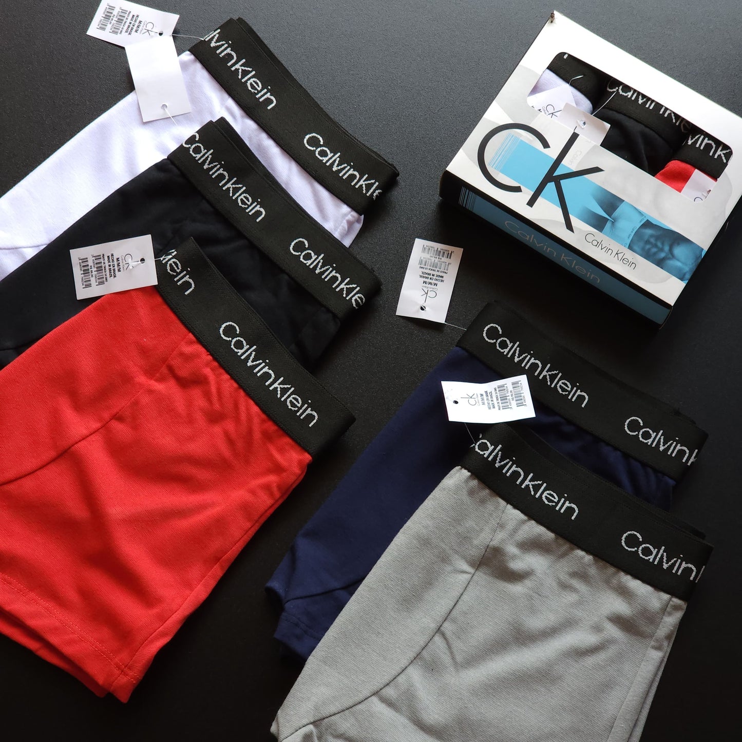 1 GRADE (12 CUECAS) PREMIUM COM 3 CORES SORTIDAS - (4 CAIXINHAS GRÁTIS)