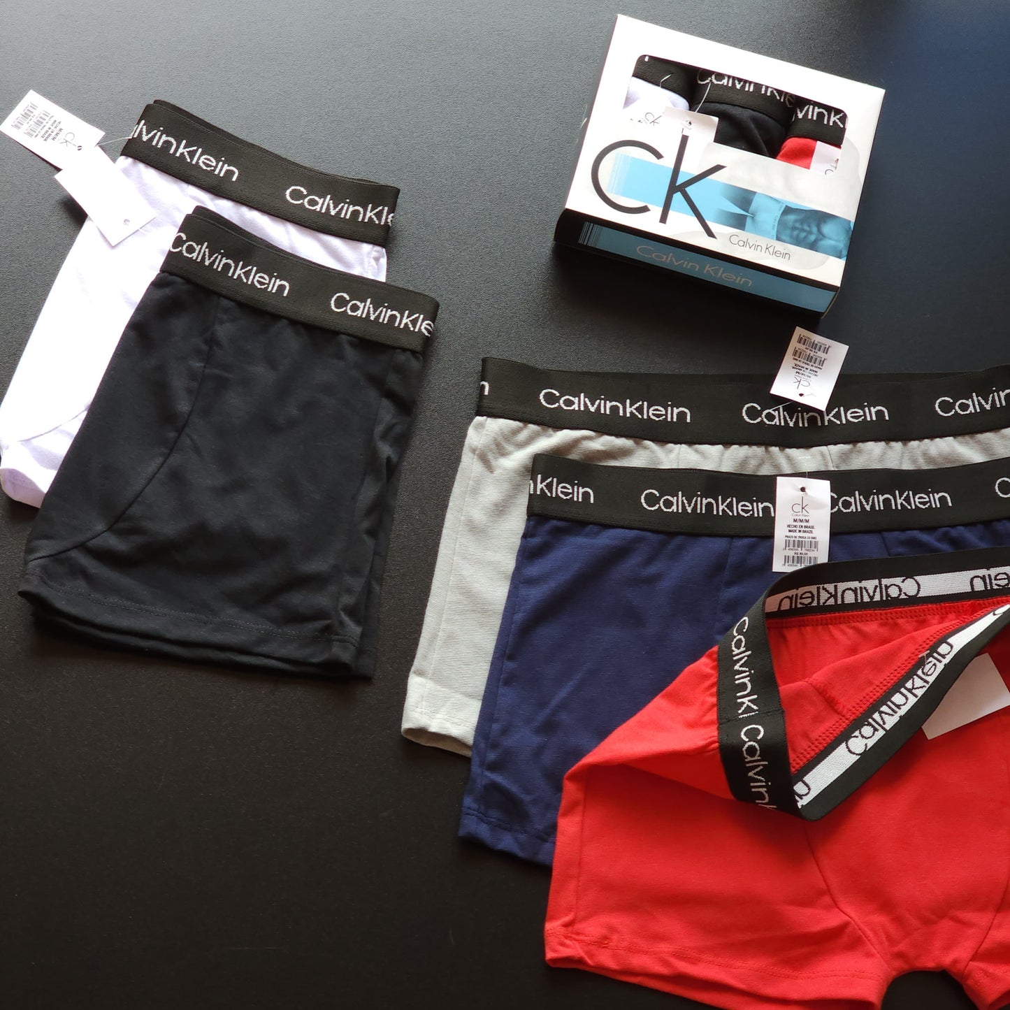 1 GRADE (12 CUECAS) PREMIUM COM 3 CORES SORTIDAS - (4 CAIXINHAS GRÁTIS)