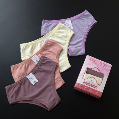 1 GRADE COM 24 CALÇOLAS DE ALGODÃO (CORES VARIADAS) + 4 CAIXINHAS PARA KIT DE 6
