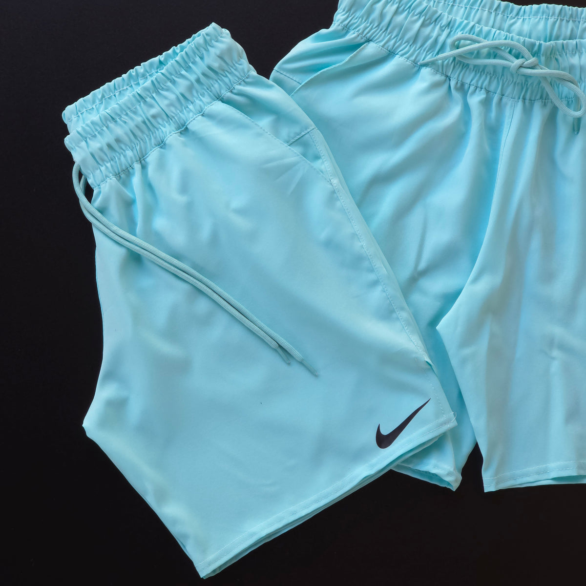 Short Elastano (Bolso Traseiro Com Zíper) - Azul Bebê – SE332
