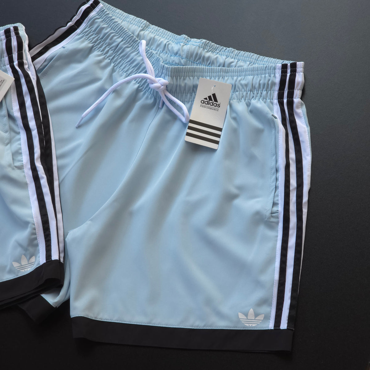 Short Elastano  - Azul Bebê – SE346