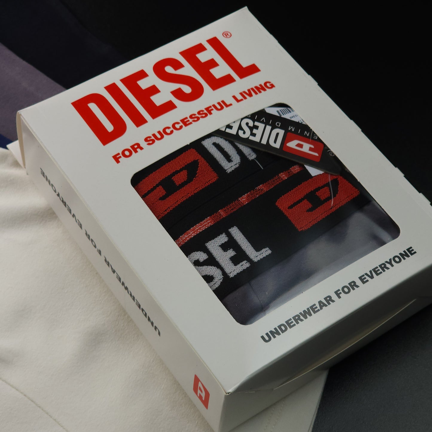 1 GRADE (12 CUECAS) LUXO 3 CORES - (4 CAIXINHAS GRÁTIS)